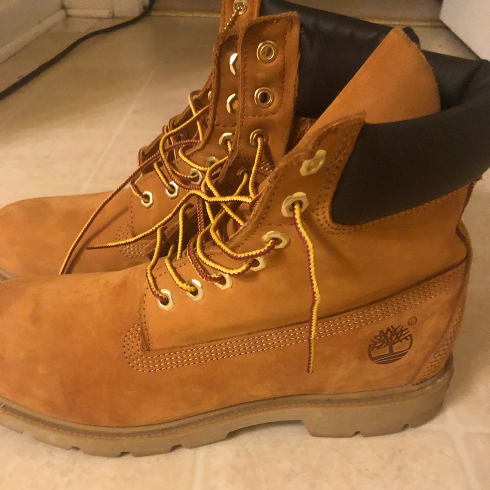 Timberland boots gently worn